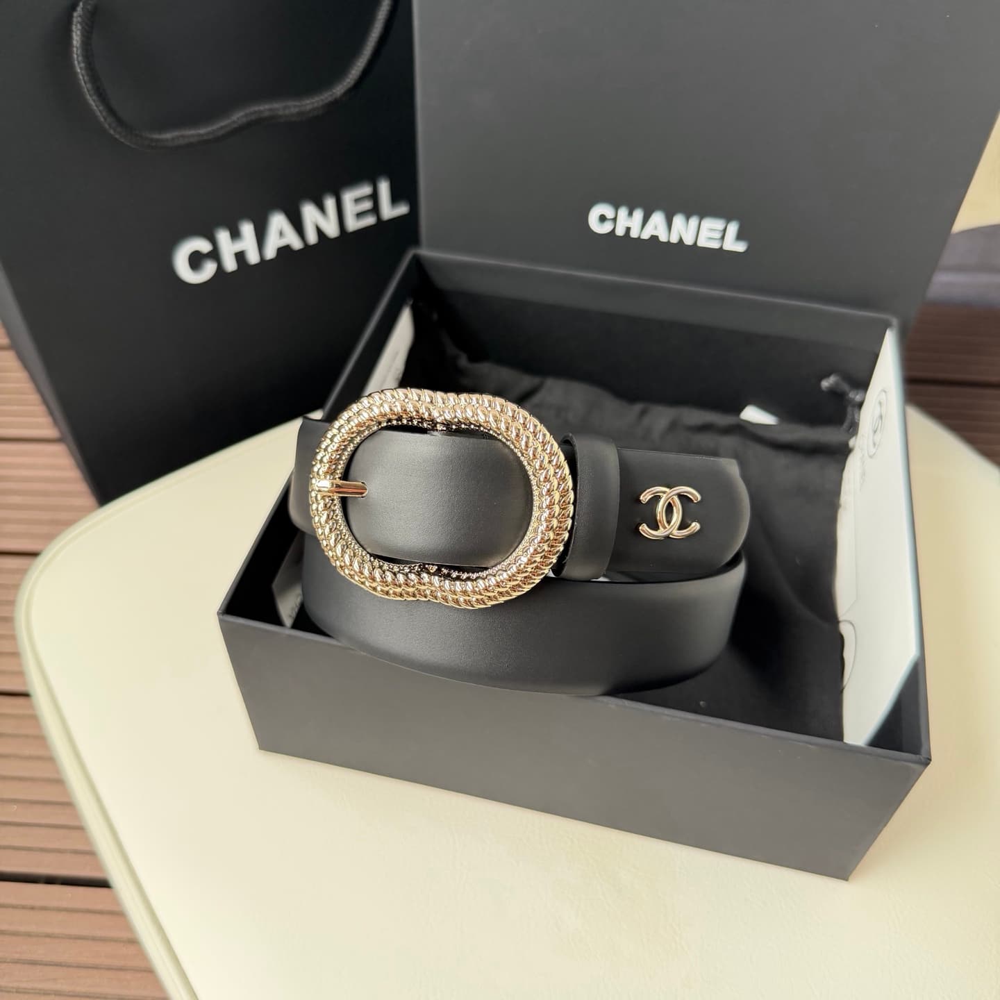 C32978 Xiangjia✨ Leather belt 30mm Leather belt — image 1