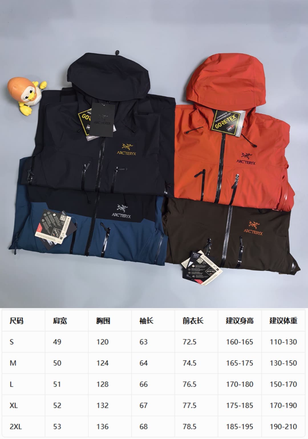 C12542 👔Size chart — image 1