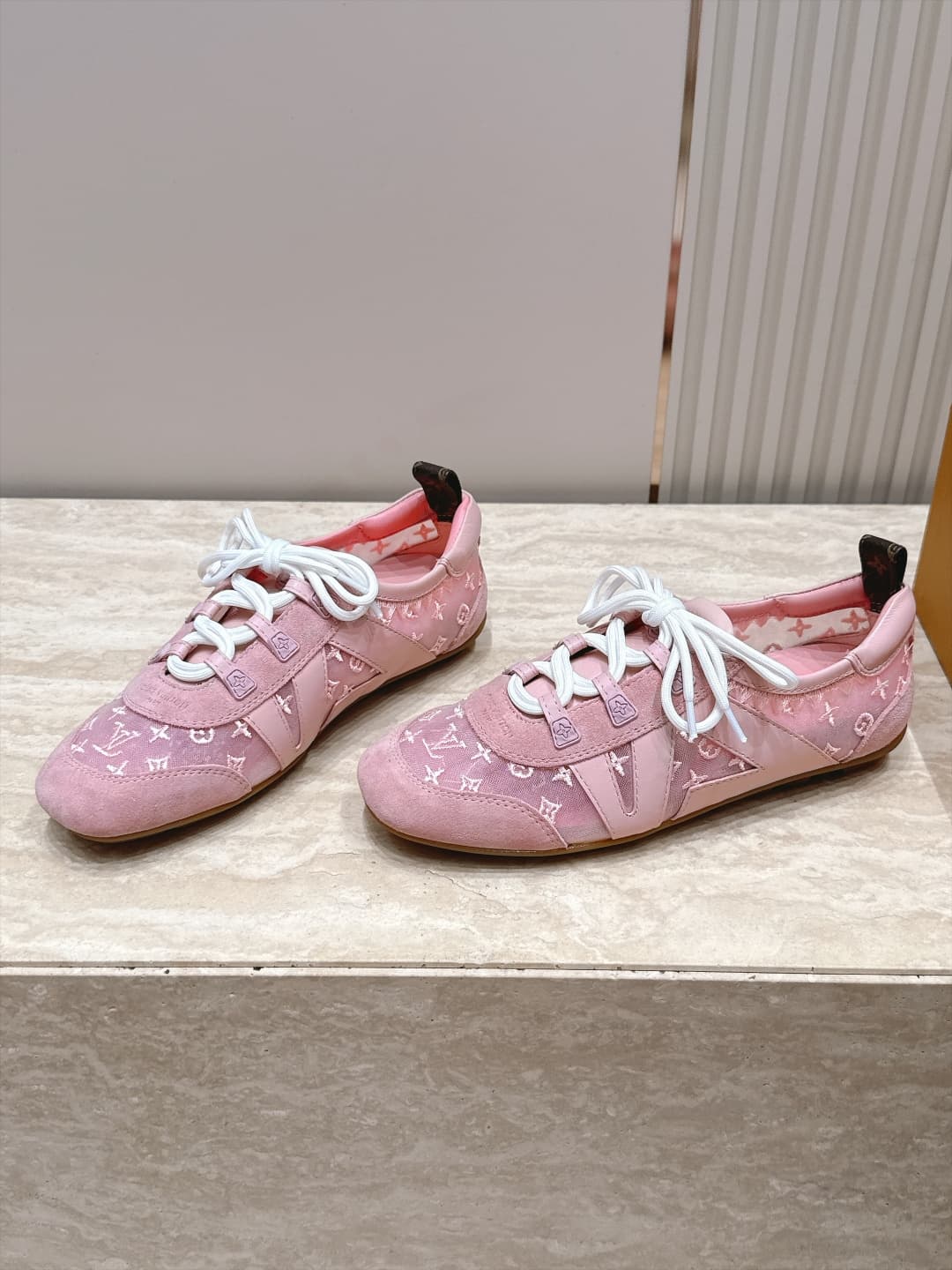 D8938 Louis Vuitton Louis Vuitten Donkey Brand Spring/Summer Sneakerina Collection: Ballet Sports Shoes, Schuhschuhe, Flat Shoes — image 1