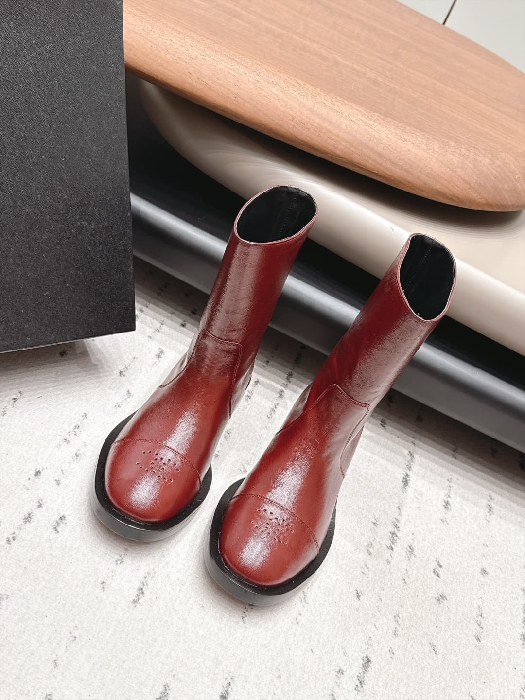 D8844 Out of factory: Leather sole 💰 “Exclusive Top Version” — image 1