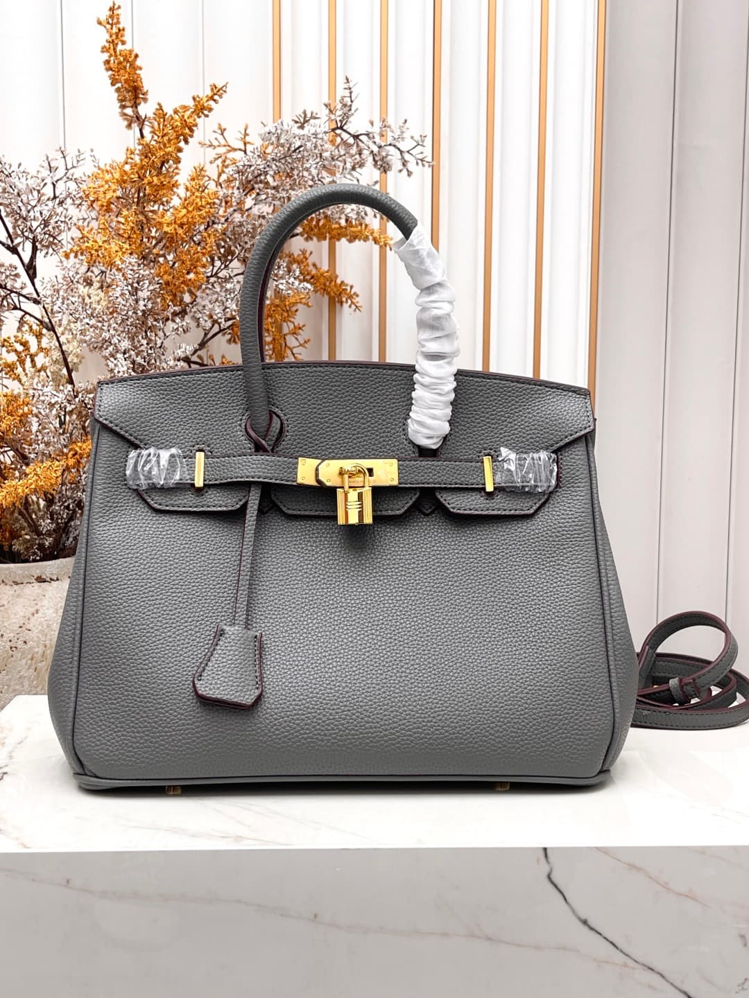 C4927 30cm (25cm) (20cm) Hermes Birkin platinum bag — image 1