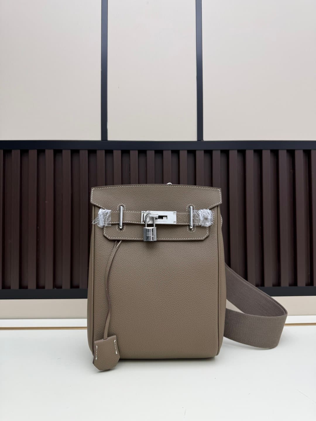 C4755 💰First-grade leather – Hermès Hac a Dos is really great. A Birkin shoulder bag? Hello, babies! — image 1