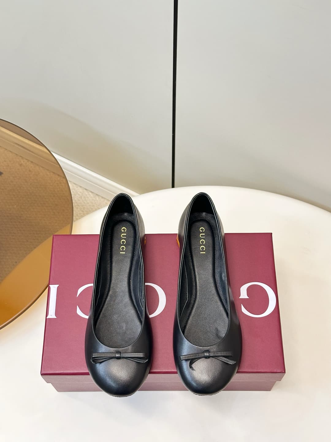 D6904 Gucci | Gucci 26ss bowed ballet flats — image 1