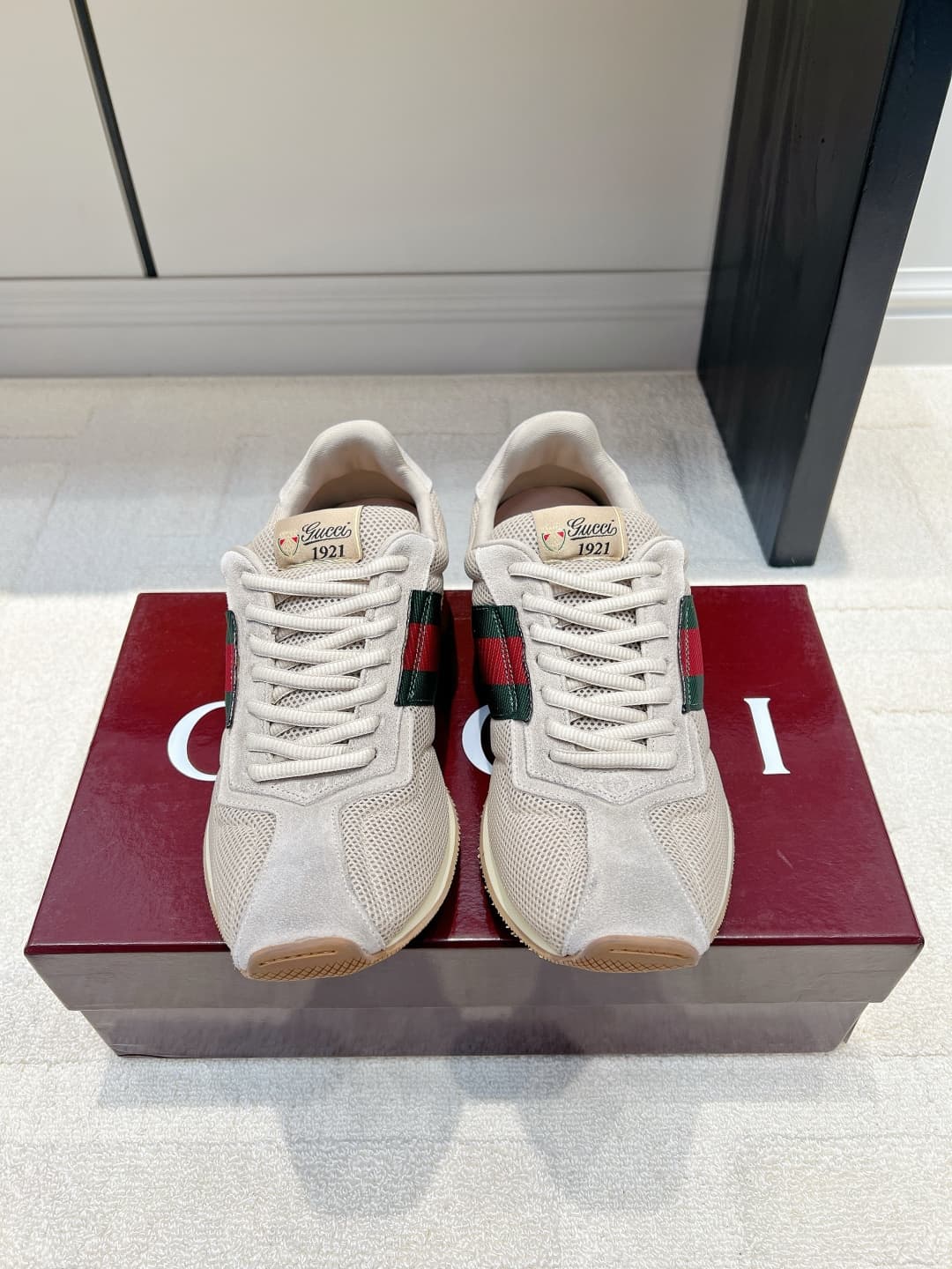 D6924 Gucci Vintage/Retro German shoes 26ss — image 1
