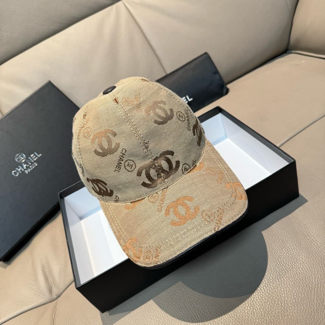 C29855 Packaged in a cloth bag, Chanel classic original baseball cap. Features the classic “double C” logo. Custom-made by 1:1; made from premium sail fabric and top-grade cowhide material, making it lightweight and breathable! The quality is excellent. T — image 1