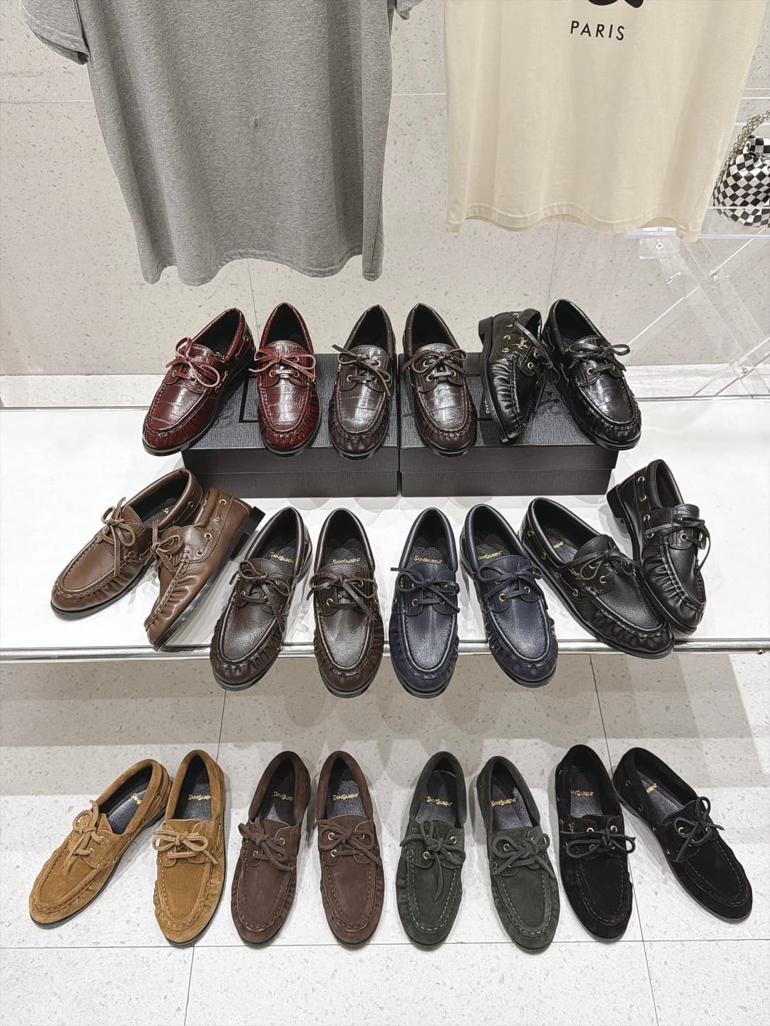 D12254 Saint Laurent YSL 26ss popular flat shoes, matching pairs of casual leisure shoes for couples — image 1