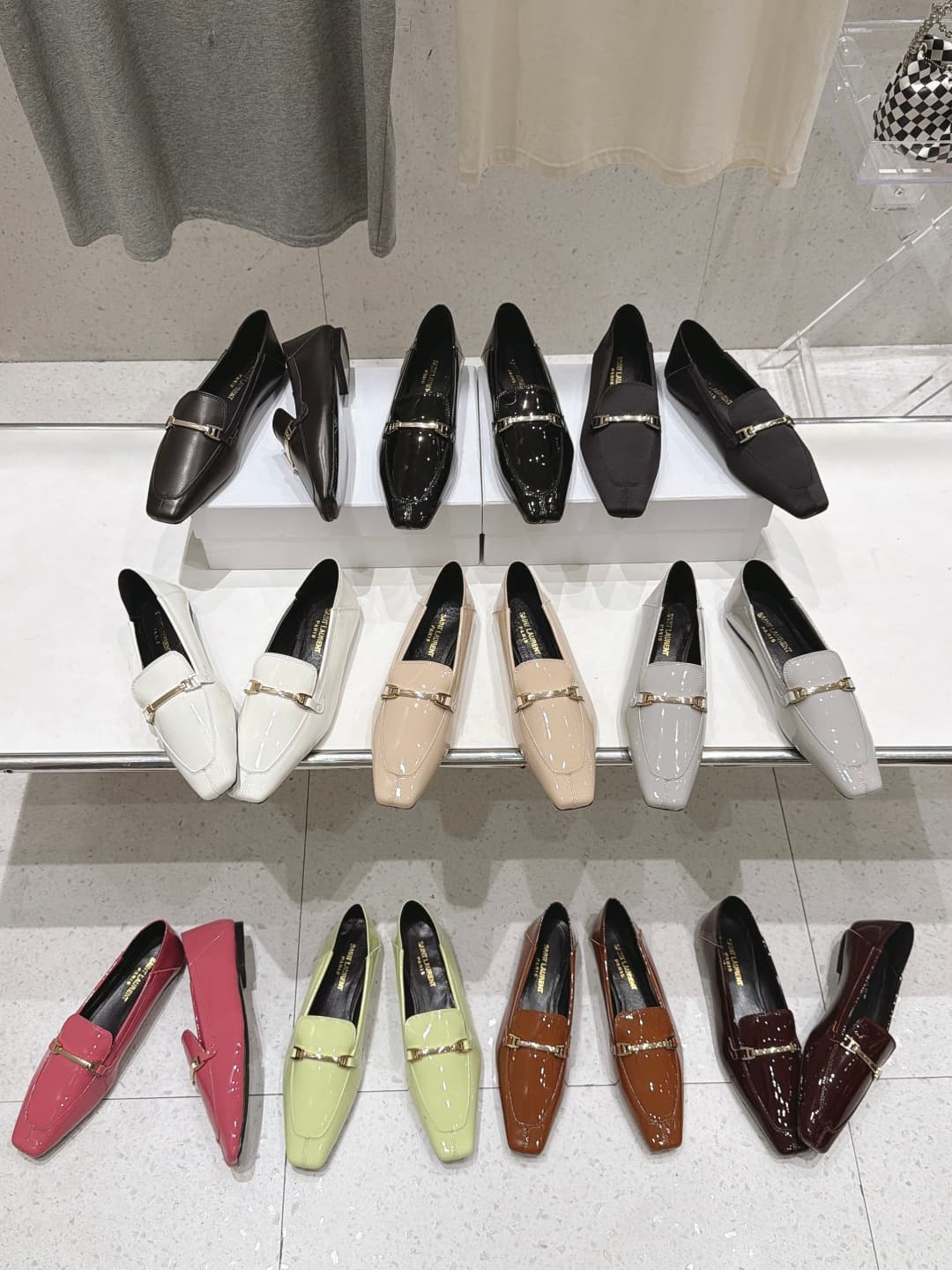 D12285 St. Laurent YSL 26ss New Mary Jane flats ~ Can be worn with heeled soles — image 1