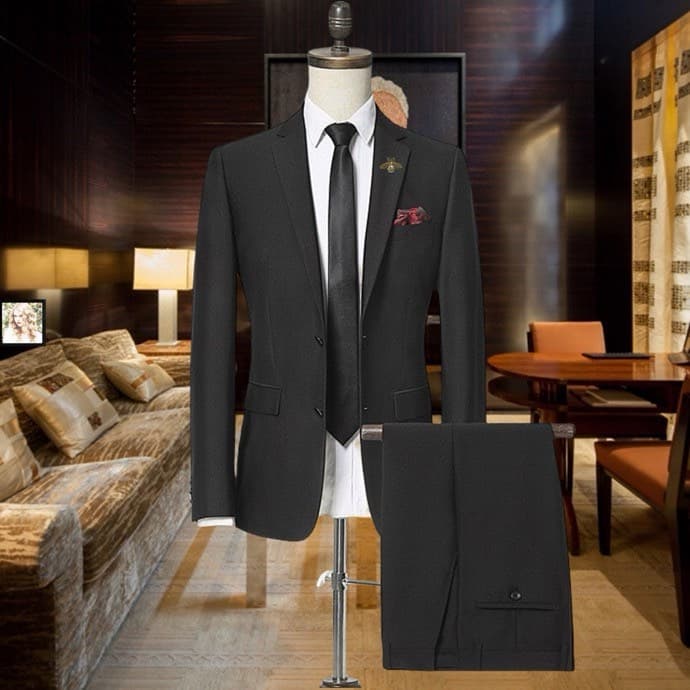 C17948 The preferred choice for business occasions! Essential formal attire for business negotiations and interviews! Wedding dresses! Highly recommended by stores! Top-selling items! 🔥【Gucci】High-end suit sets, identical to those on the official website. — image 1